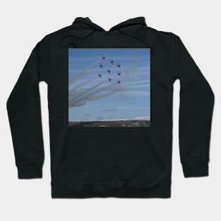 Red Arrows Diamond 9 Hoodie